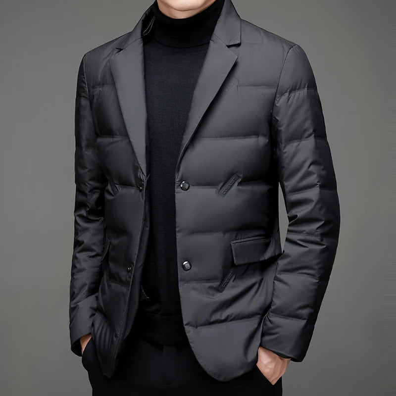 Nordic Scarf-Collar Blazer