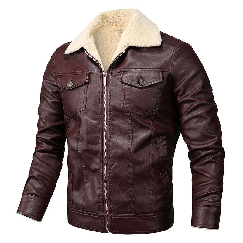 Monte Carlo Leather Biker Jacket
