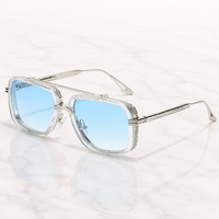 Transparent / Light Blue