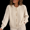 Alverne Cashmere Pearl Cardigan