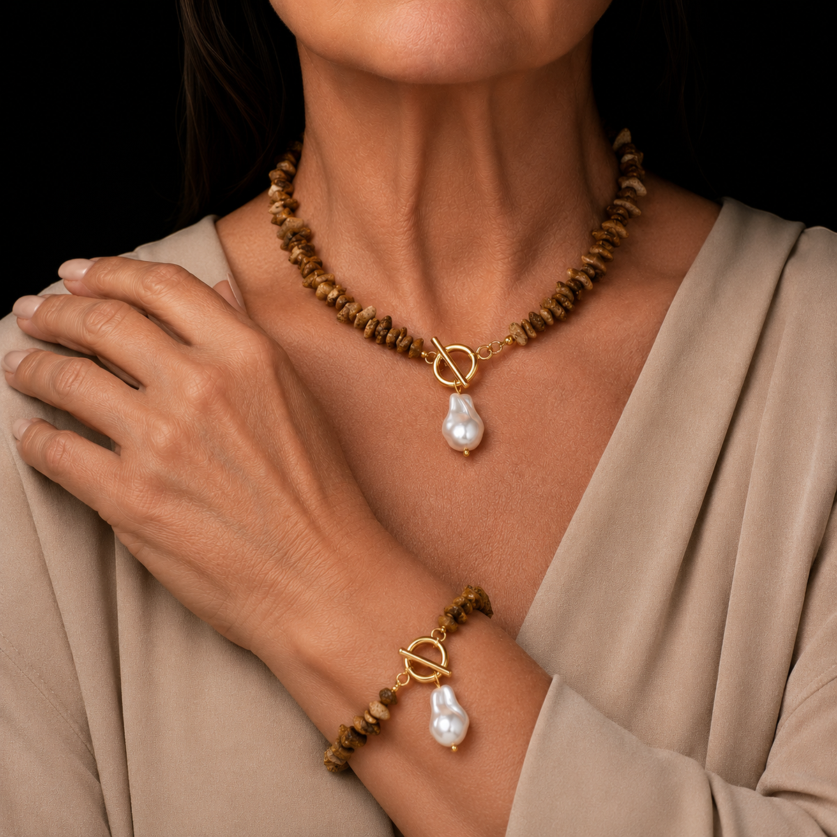Seraphine Pearl Set