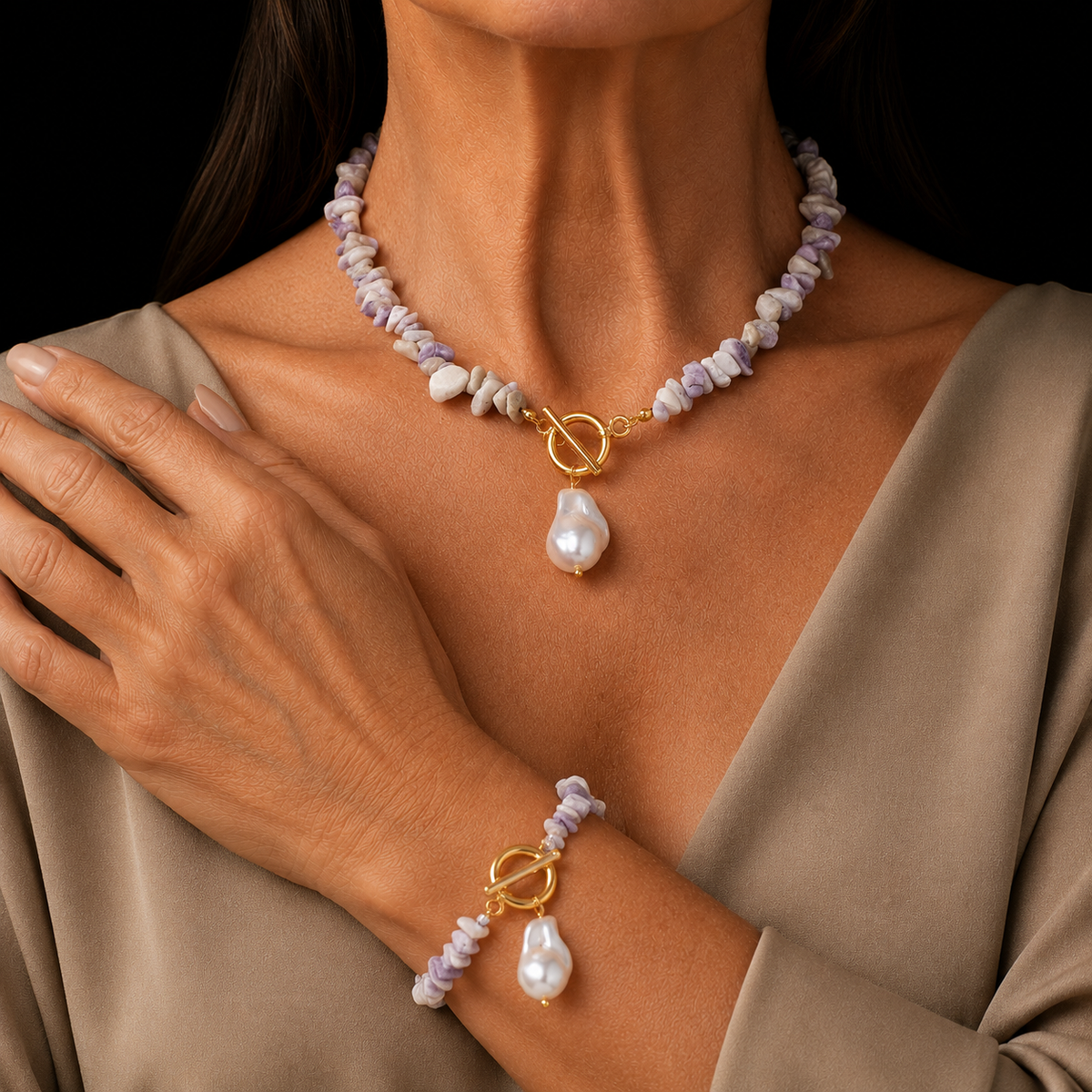 Seraphine Pearl Set