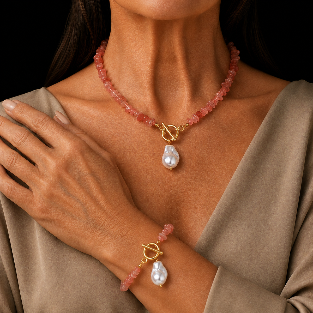 Seraphine Pearl Set