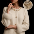 Velours Cashmere Cardigan