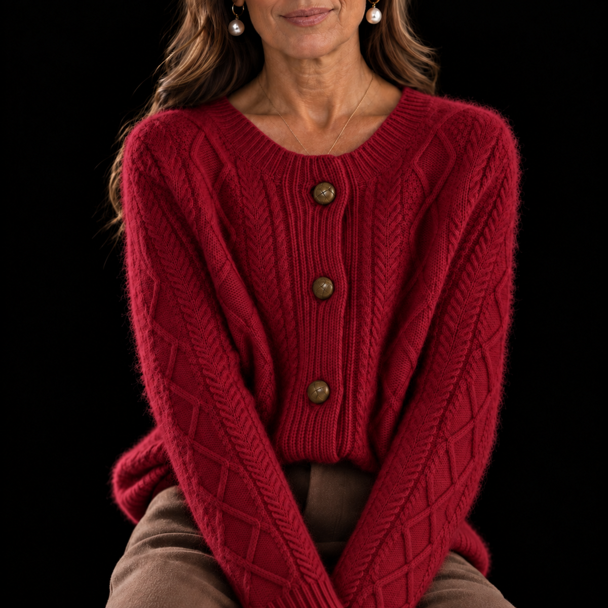 Aurelia Cashmere Cardigan