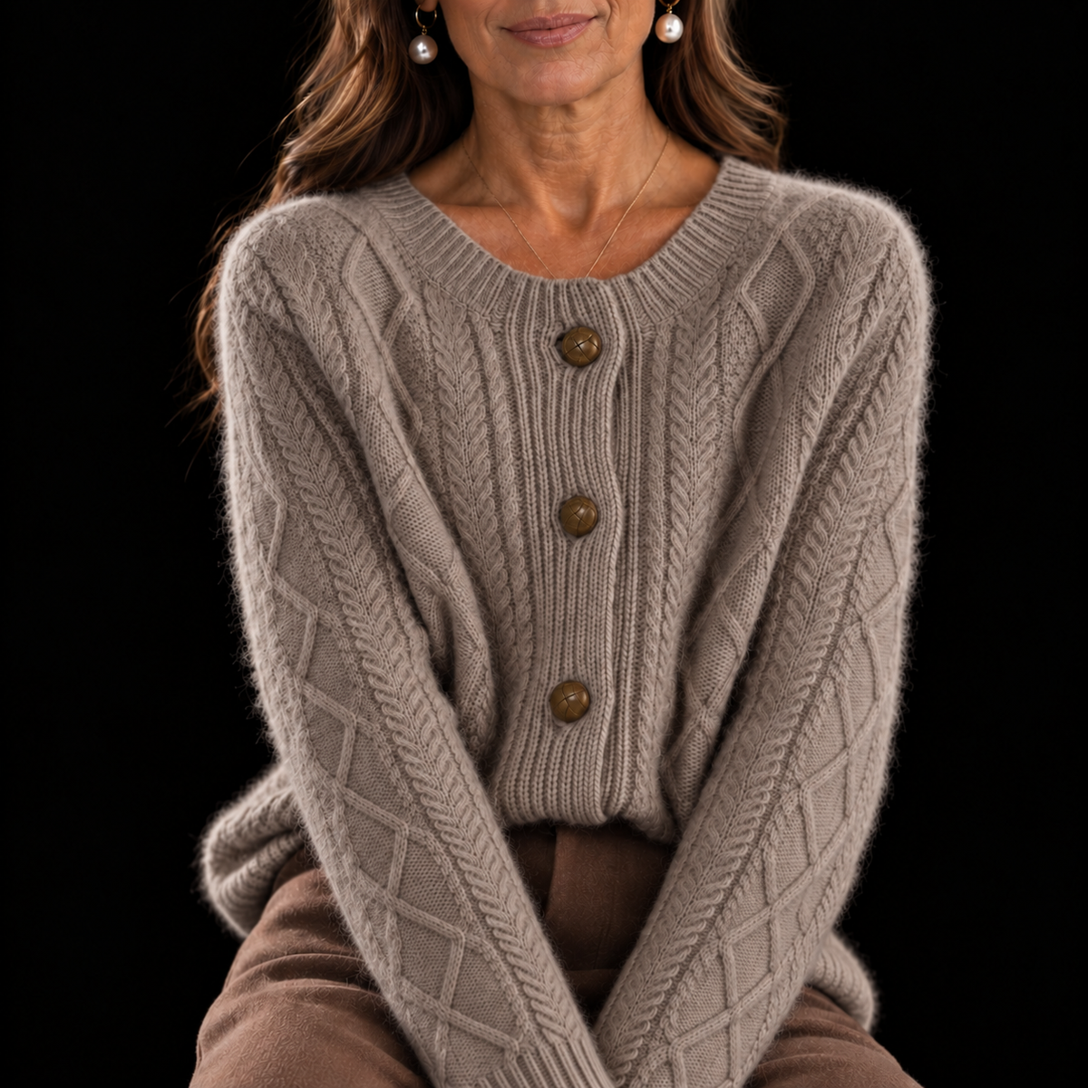 Aurelia Cashmere Cardigan