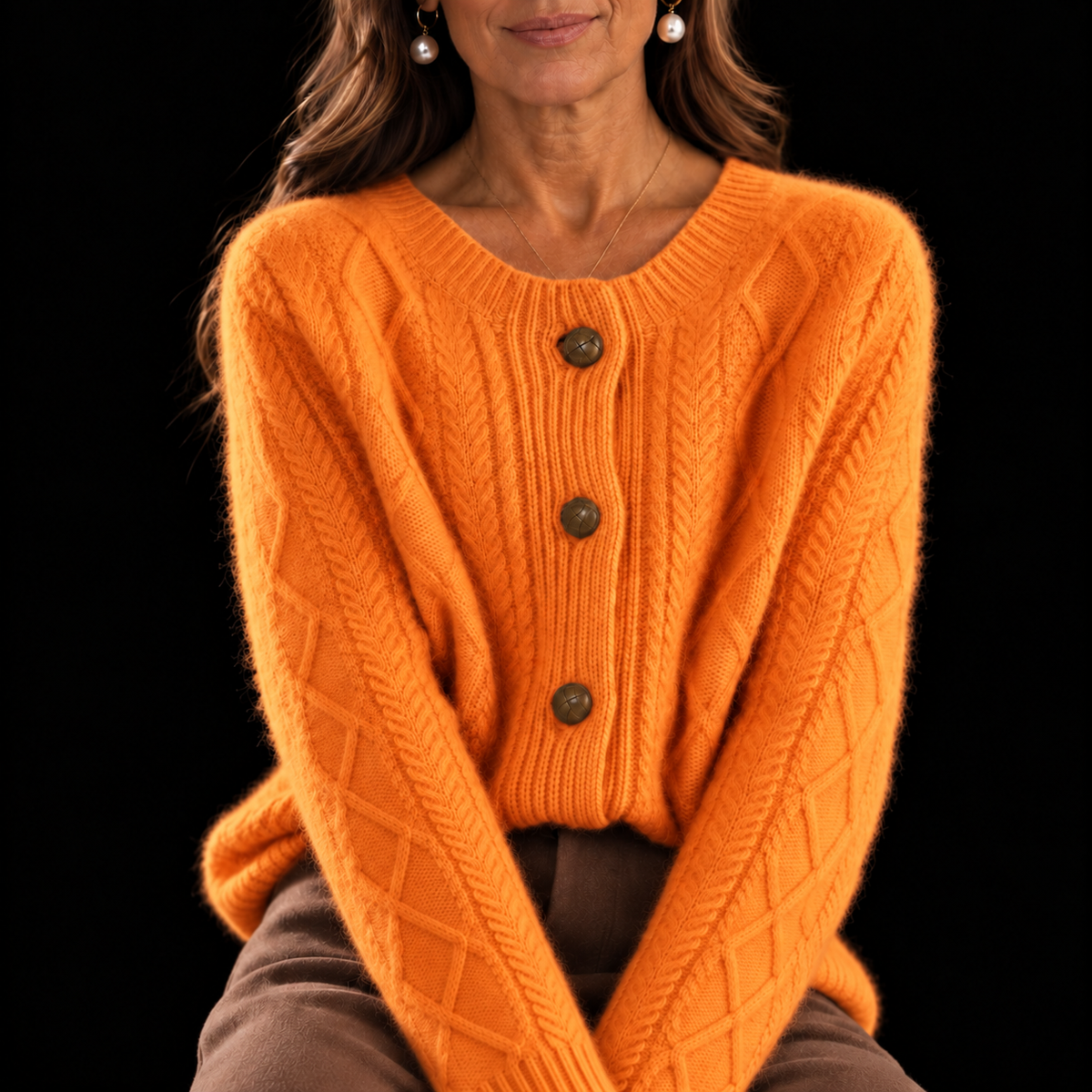 Aurelia Cashmere Cardigan