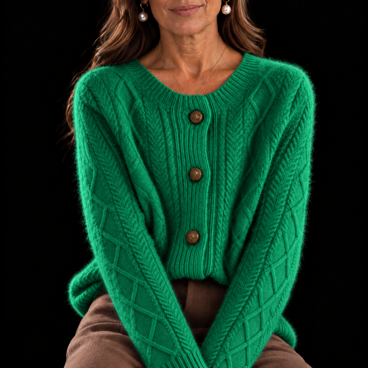 Aurelia Cashmere Cardigan