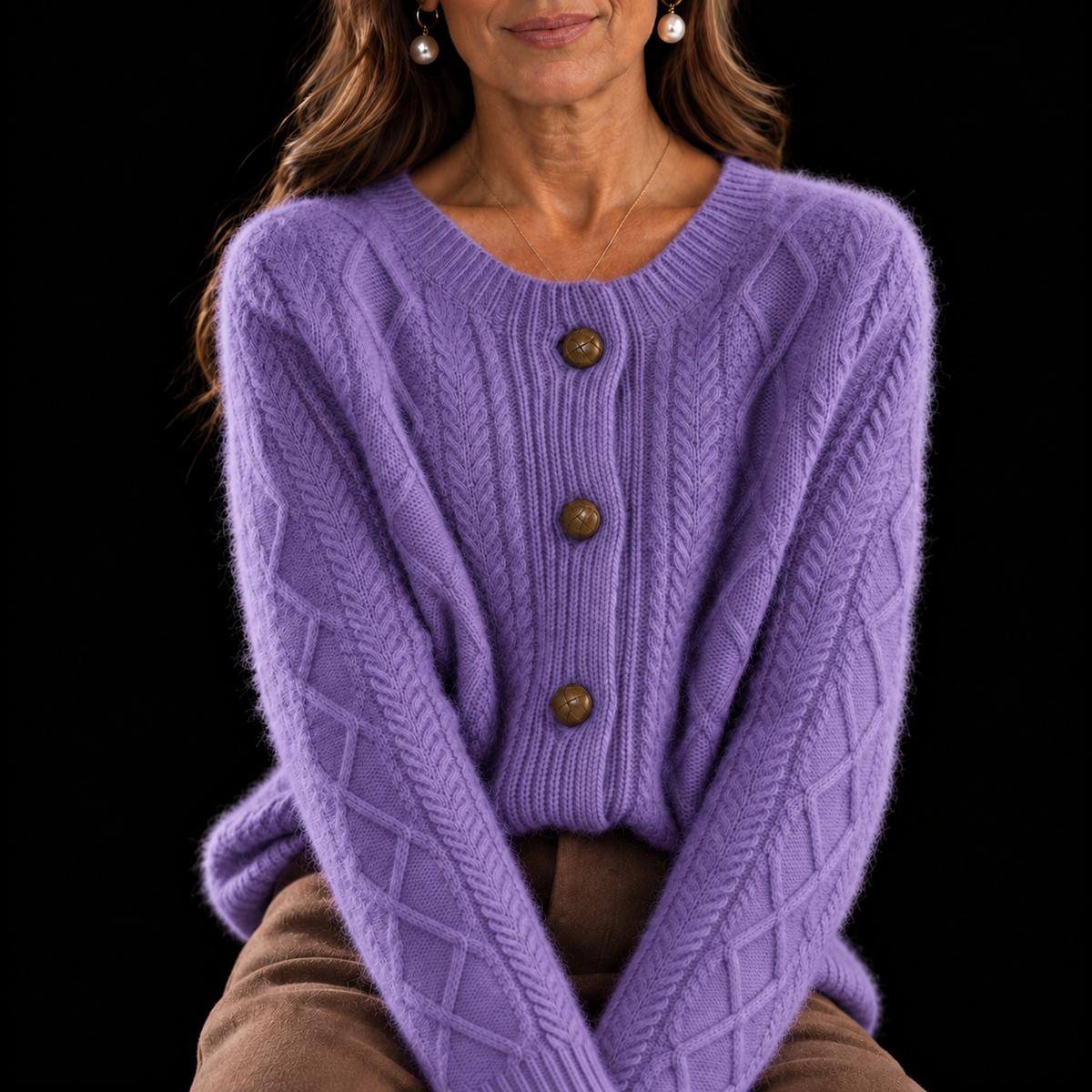 Aurelia Cashmere Cardigan