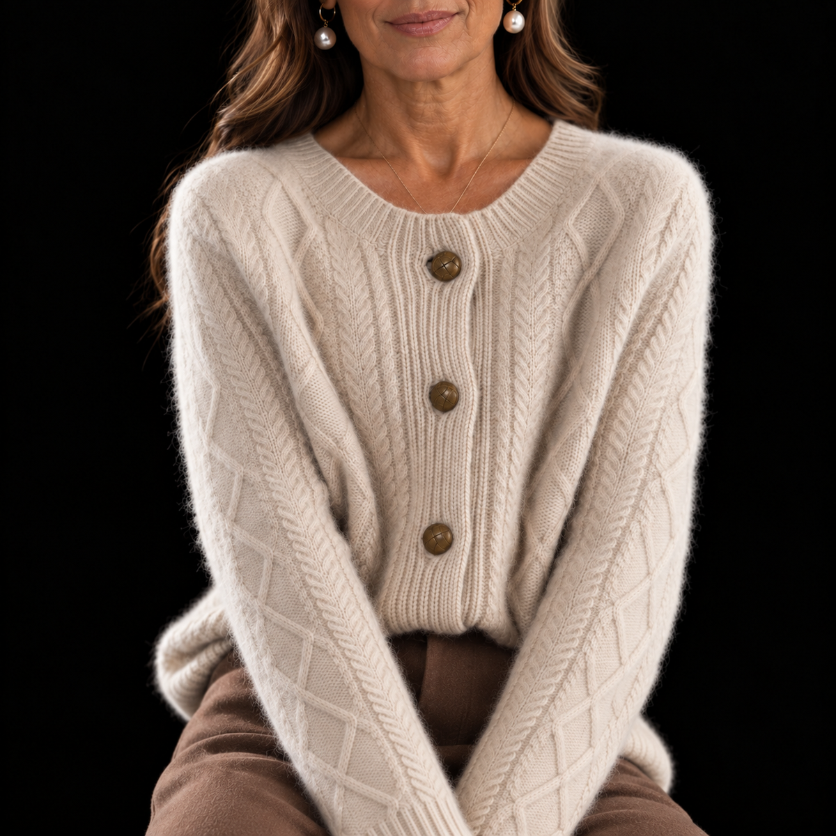 Aurelia Cashmere Cardigan
