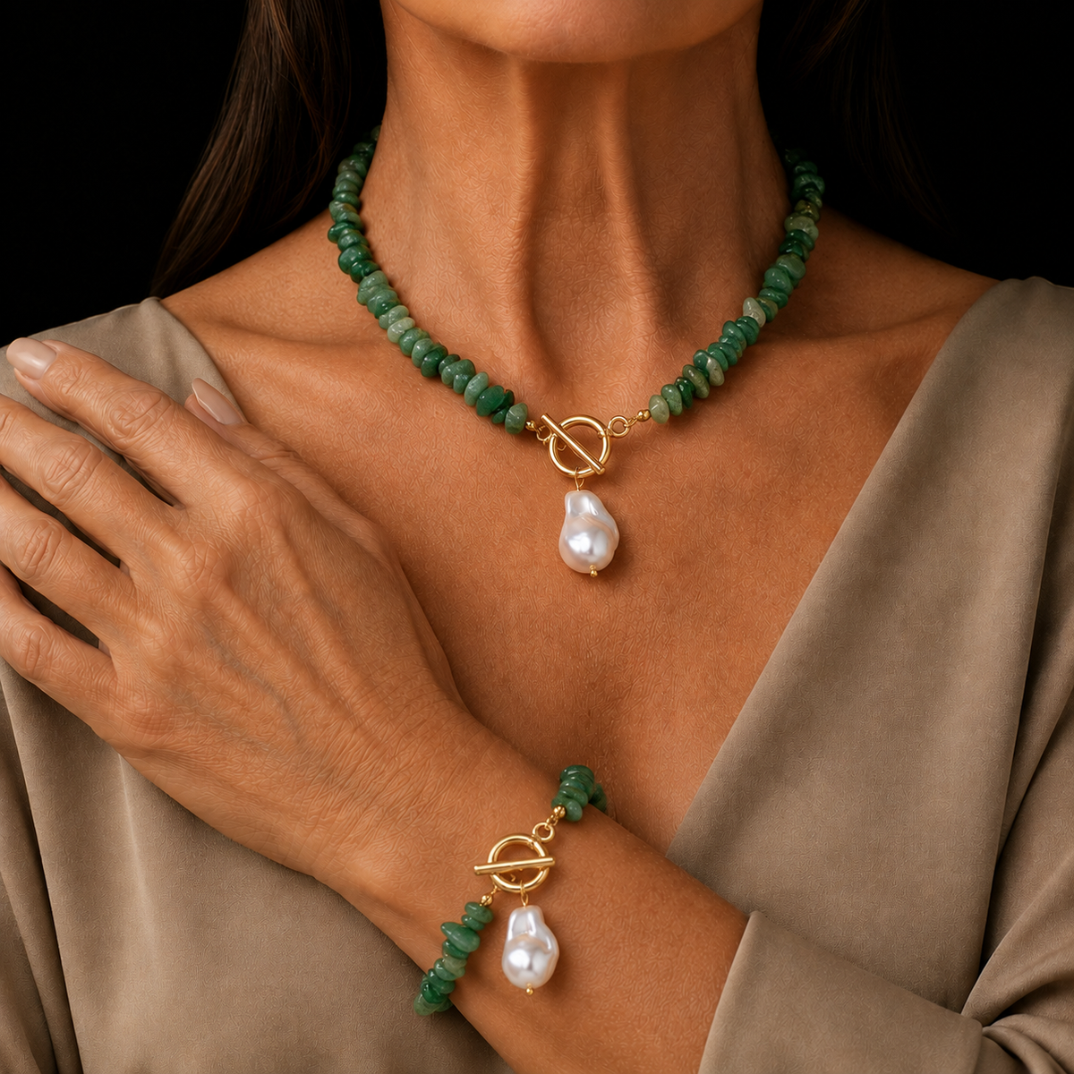 Seraphine Pearl Set