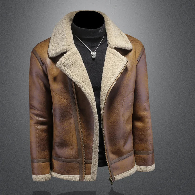 Belgravia Shearling Leather Jacket