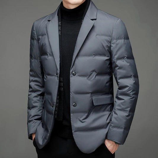 Nordic Scarf-Collar Blazer