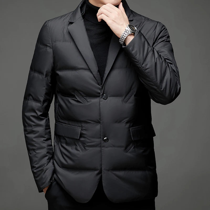 Nordic Scarf-Collar Blazer