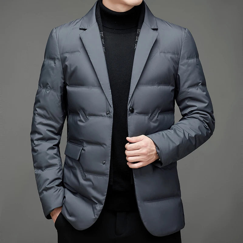 Nordic Scarf-Collar Blazer
