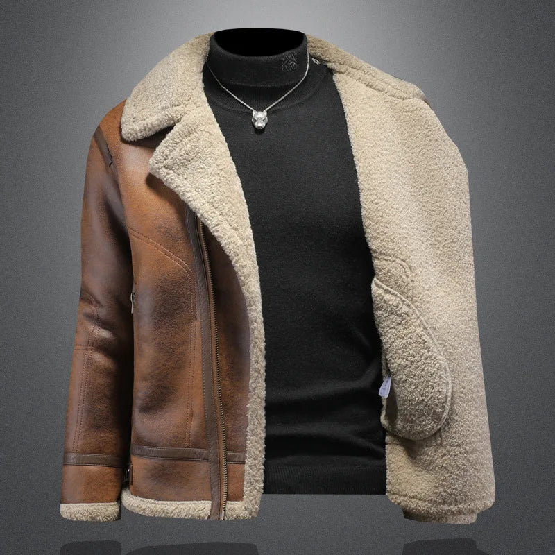 Belgravia Shearling Leather Jacket