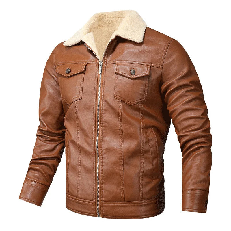 Monte Carlo Leather Biker Jacket