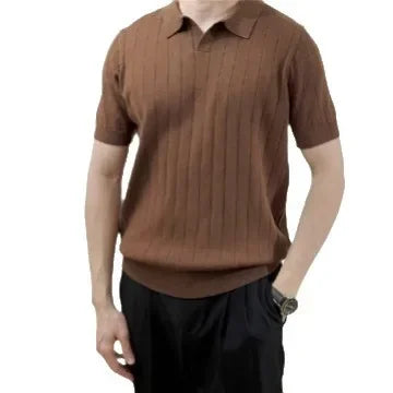 Belgravia Textured Knit Polo