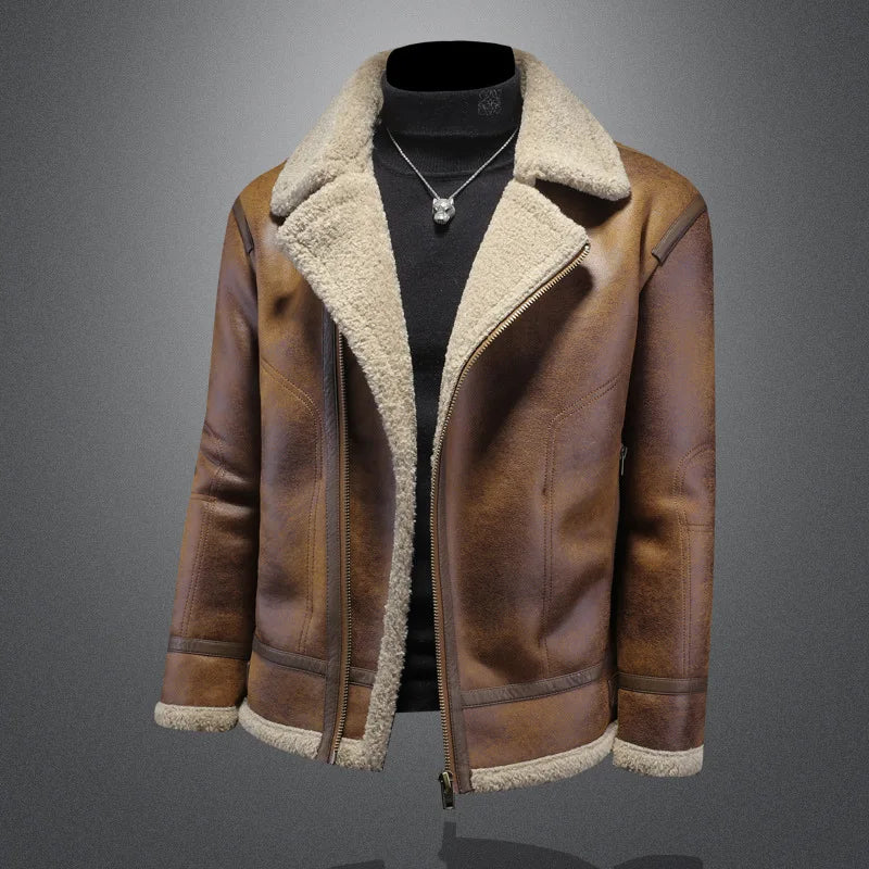 Belgravia Shearling Leather Jacket