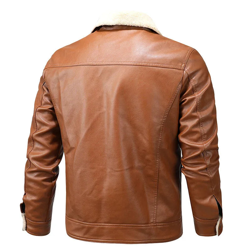 Monte Carlo Leather Biker Jacket