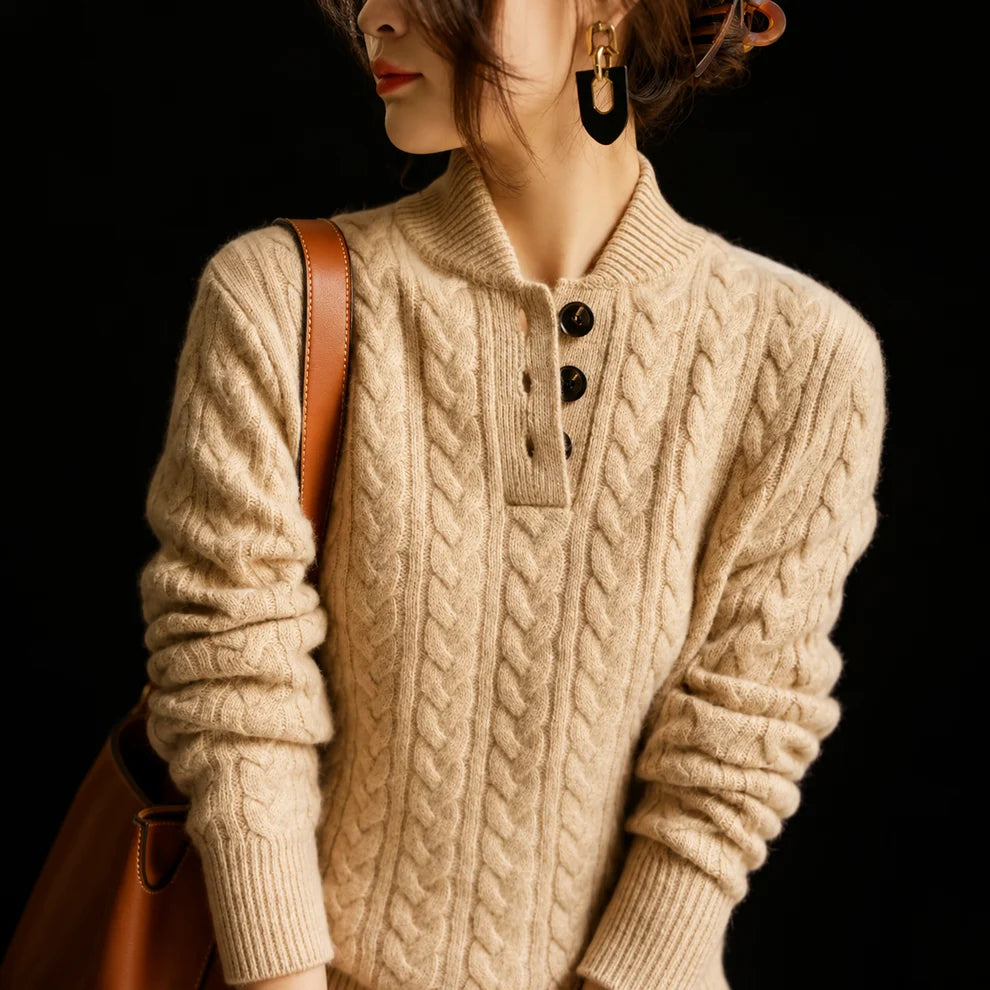 Vaudrelle Cashmere Knit Cardigan