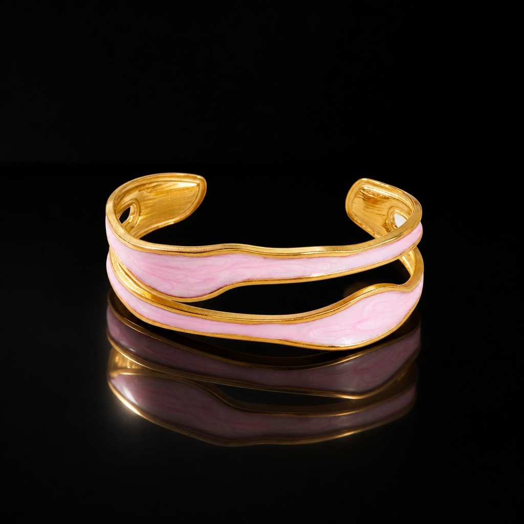 Onda Lumière Stainless Steel Bracelet