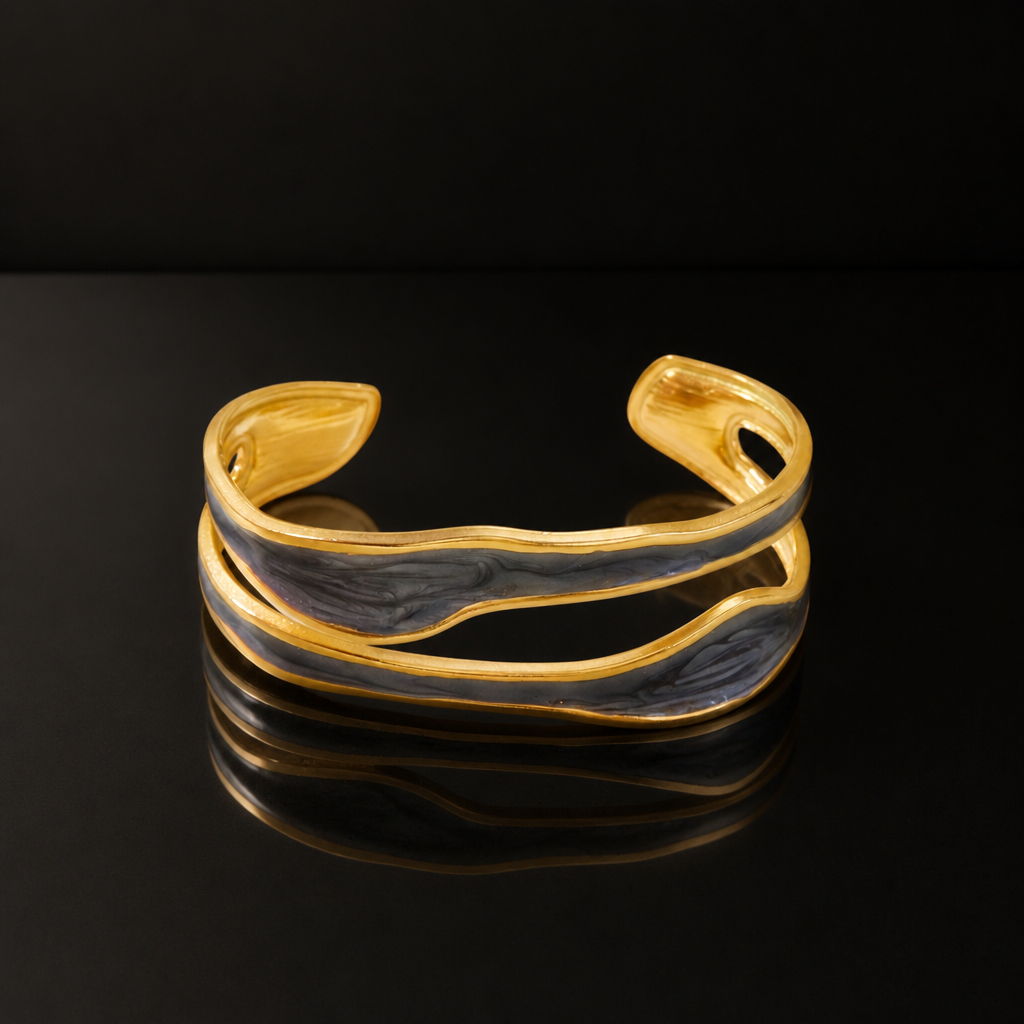 Onda Lumière Stainless Steel Bracelet